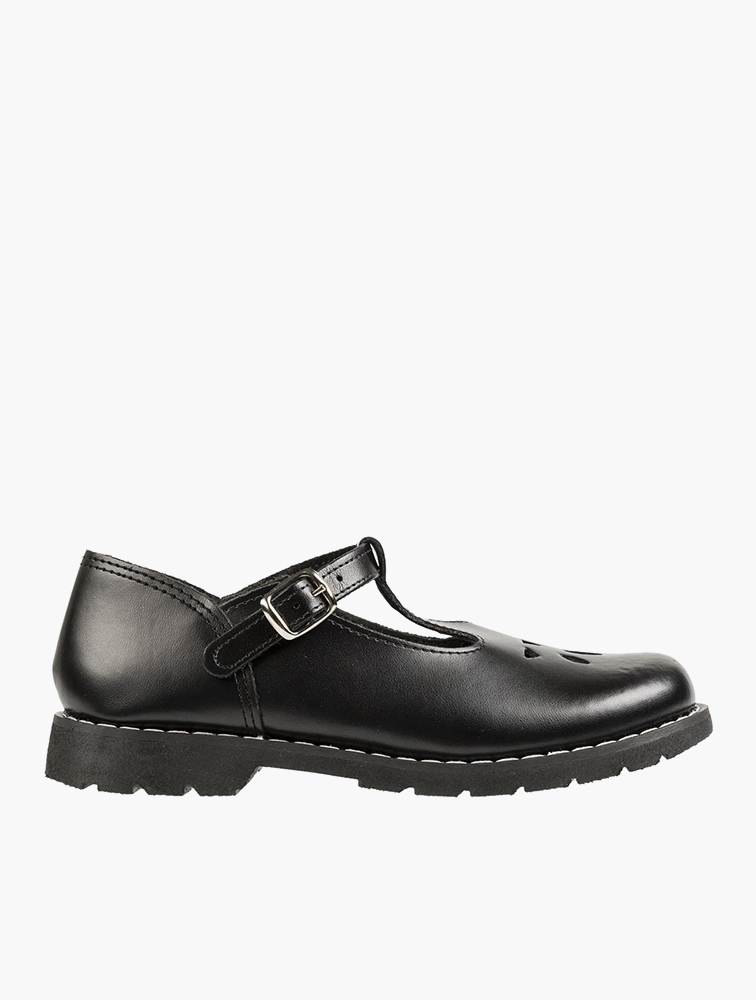 MyRunway Shop Woolworths Black Leather TBar School Shoes for Kids